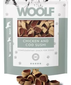 Woolf Chicken And Cod Sushi 100G
