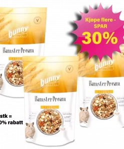 HamsterDream EXPERT hamstermat 3x500 g, BunnyNature
