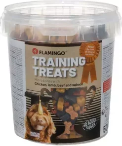 Treningsgodbiter Mikroben kylling/lam/okse/laks 500G