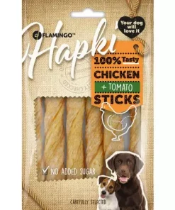 Hundegodbit Hapki med kylling og tomat 85gr