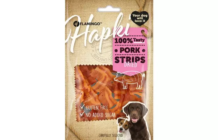 HAPKI BACON STRIPS 50G