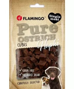 Hundegodbit Hapki Pure små kuber med struts 85gr