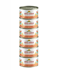 Almo Nature Kitten with chicken 70g x 6
