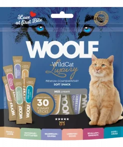 WOOLF WILDCAT Luxury Cream 30 stk – assortert mix pakke