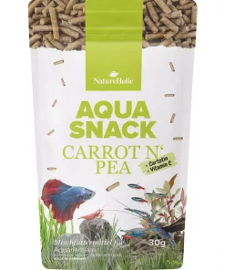 NatureHolic – AquaSnack Gulrot- og ertesticks 30g