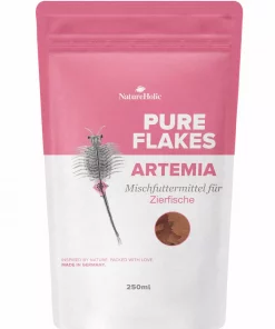 NatureHolic – Pure Flakes – Artemia – Fôr til prydfisk 250ml