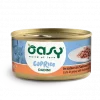 Oasy Cat biter i saus med laks og kylling, caprice (85 gr)