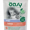 Oasy Cat Adult laks, biter i saus pouch (85 gr)