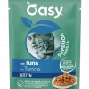 Oasy Superior biter i saus Adult Kitten Tunfisk NEW (85 gr)