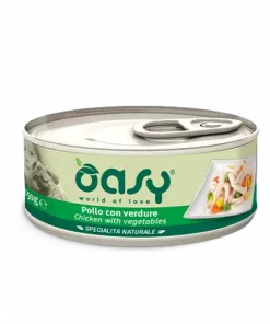 Oasy Dog kylling med grønnsaker, natury (150 gr)