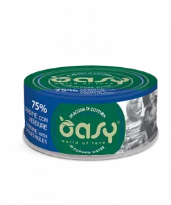 Oasy Cat sardin med grønnsaker, more love bks (70 gr)