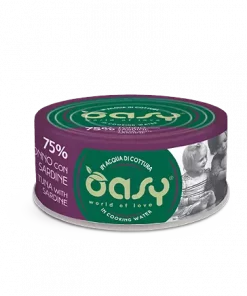 Oasy Cat tunfisk med sardin, more love bks (70 gr)
