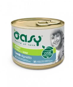 Oasy Dog Adult Small/Mini and, single protein (200 gr)