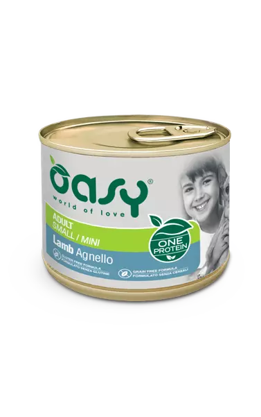 Oasy Dog Adult Small/Mini and, single protein (200 gr)