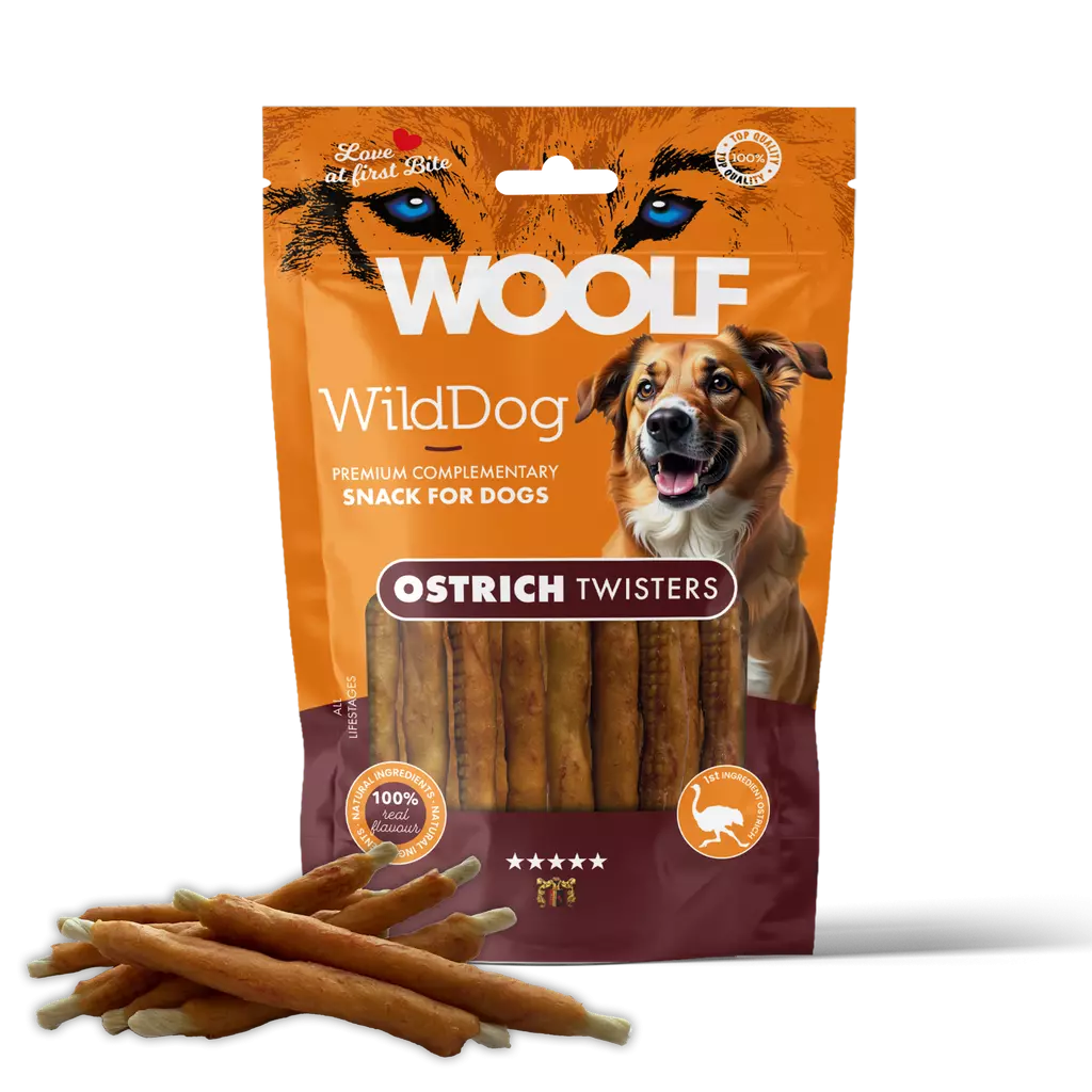 WOOLF WILDDOG OSTRICH TWISTER 100G
