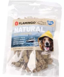 NATURE SNACK COD + HERRING CUBES 75G