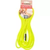 Dog Training and tracking leash Caspar Fluo yellow 10m 6mm