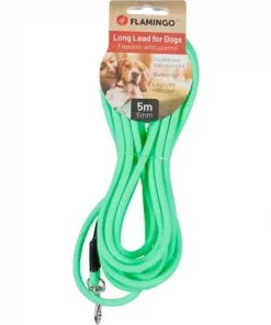 Dog Training and tracking leash Caspar Mint green 5m 6mm