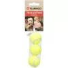 Hundeleke Smash tennisball gul, 3,8cm, 3stk