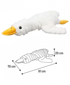 TOY ARIANA DUCK WHITE L 70x91x20CM