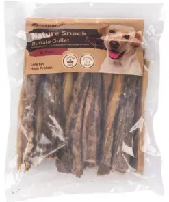 Hundesnack Natur Bøffel Struper tøket 150gr