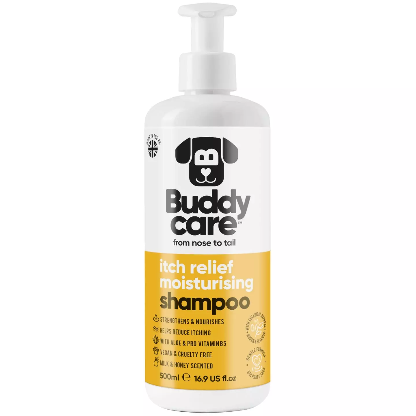 BuddyCare Dog Shampoo - Itch Relief - 500ml