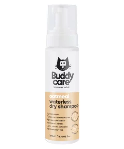 BuddyCare Waterless Dry Cat Shampoo - Oatmeal - 200ml