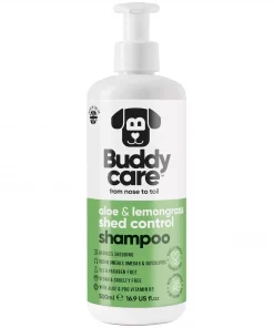 BuddyCare Dog Shampoo - Shed Control Aloe & Lemongrass - 500ml