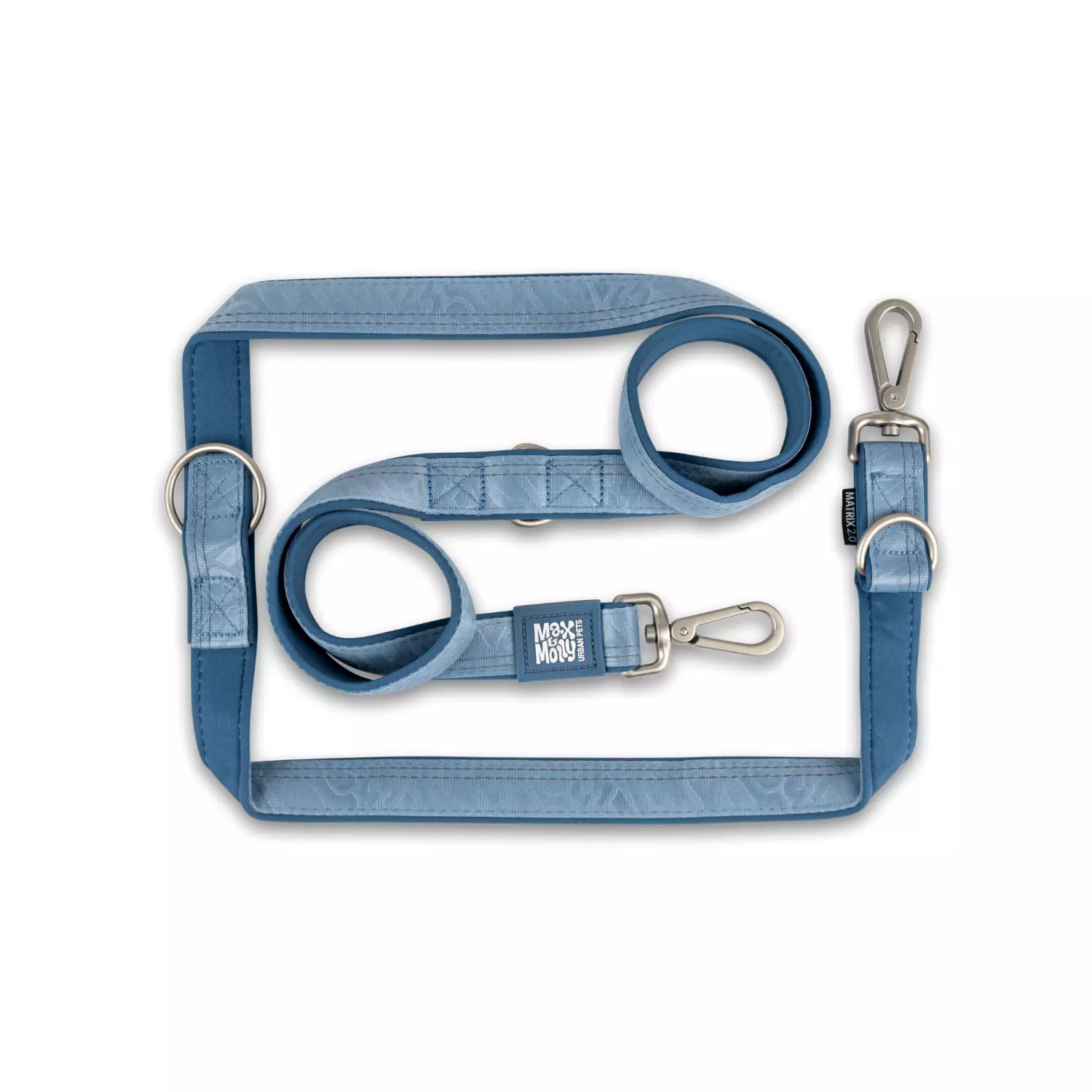Max & Molly Multi-Function Leash - Matrix 2.0 Ocean/S