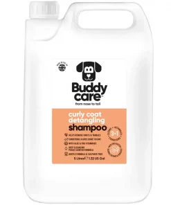 BuddyCare Dog Shampoo - Curly Coat Detangling - 5liter