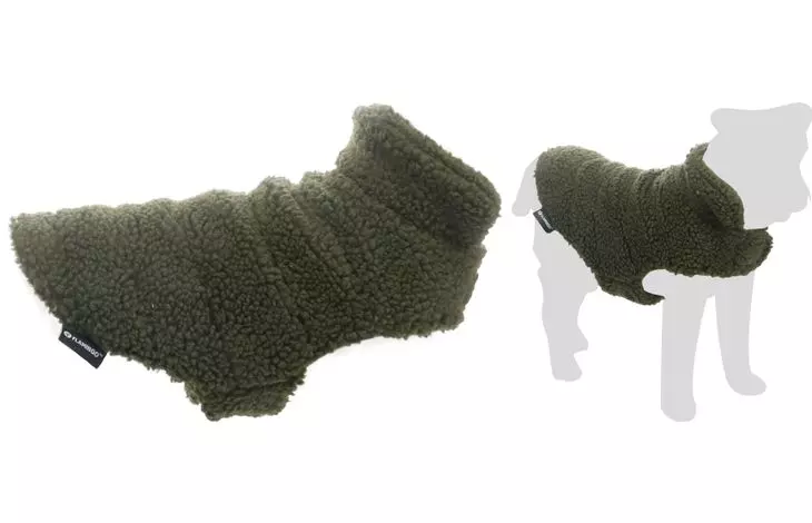 Fleecejakke Nado grønn 30cm (nakke --> hale)