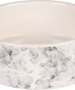 Matskål "Marmi" lys grå. Ø16,5cm. 900ml