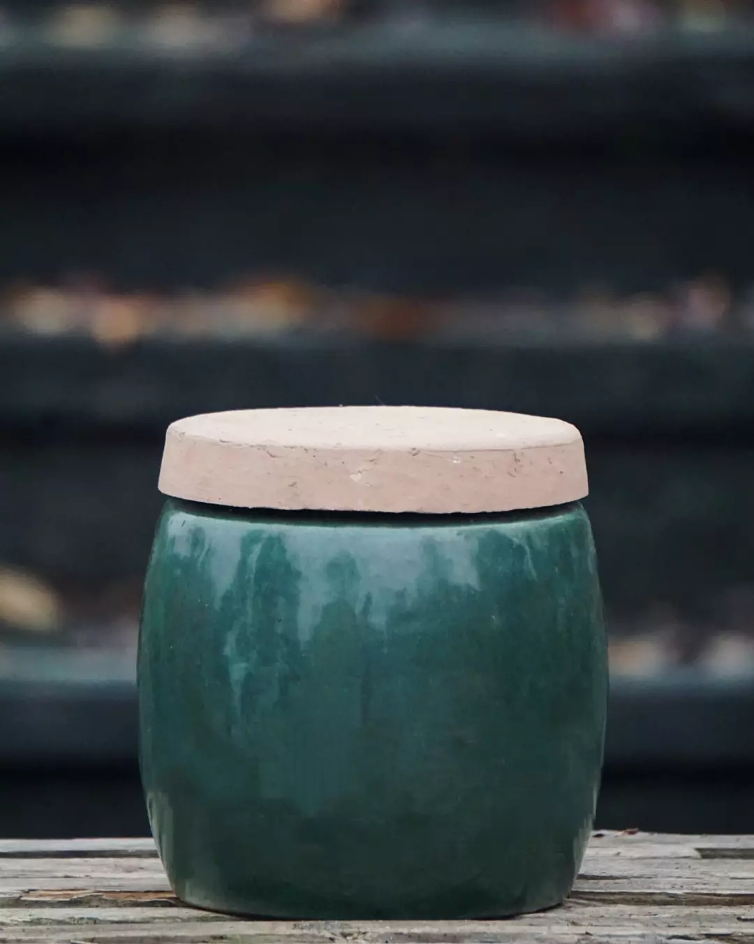 Berit - Green - ø15 krukke