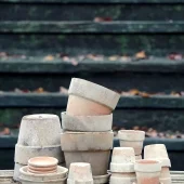 La Plage Brown Ø16/H13cm ink. underskål