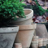 La Plage Nature Ø20/H17,5cm ink. underskål