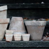 La Plage Brown Ø13,5/H12cm ink. underskål