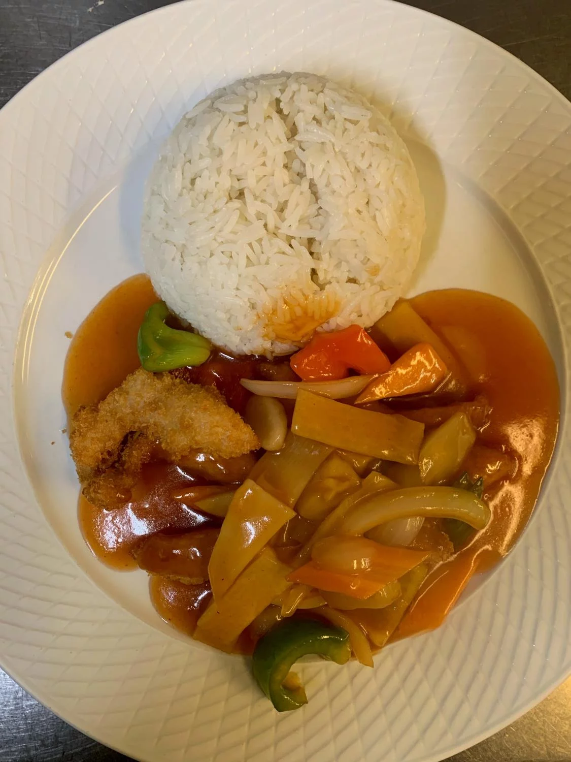 L2. Kylling i sur-søt chili saus