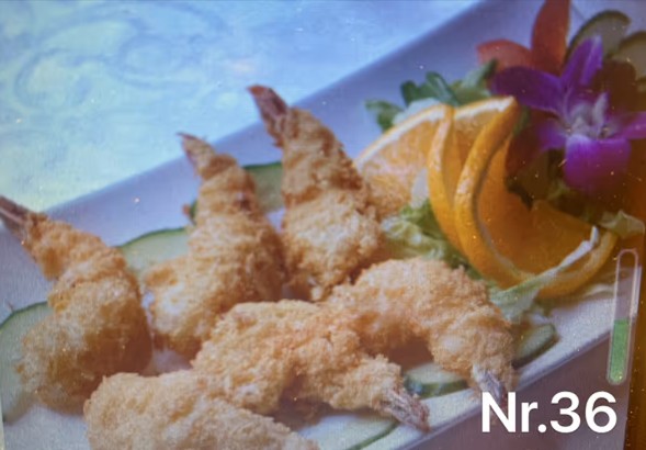 36. S. Kongereker m/sur-søt saus