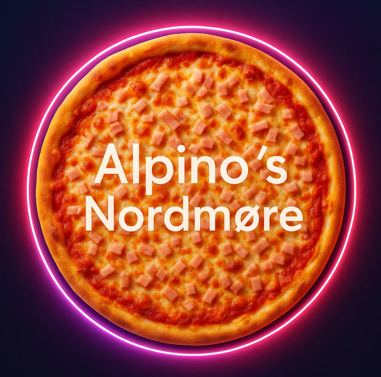 3. Skinke pizza stor