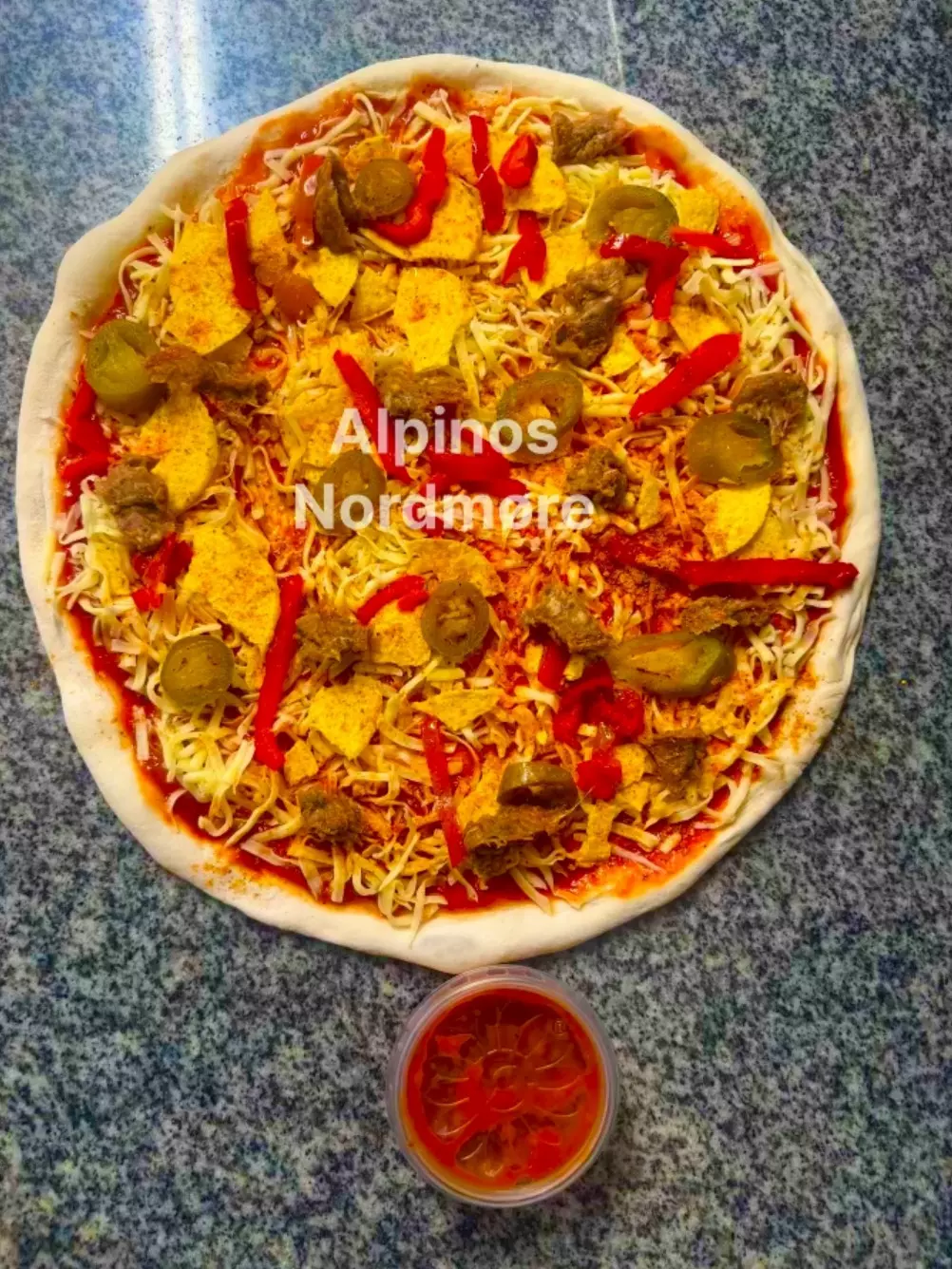 38. Taco pizza liten