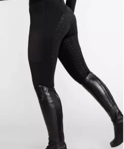 ZacZess Teddy Leggings 25 Vintertights Full Grip - Svart