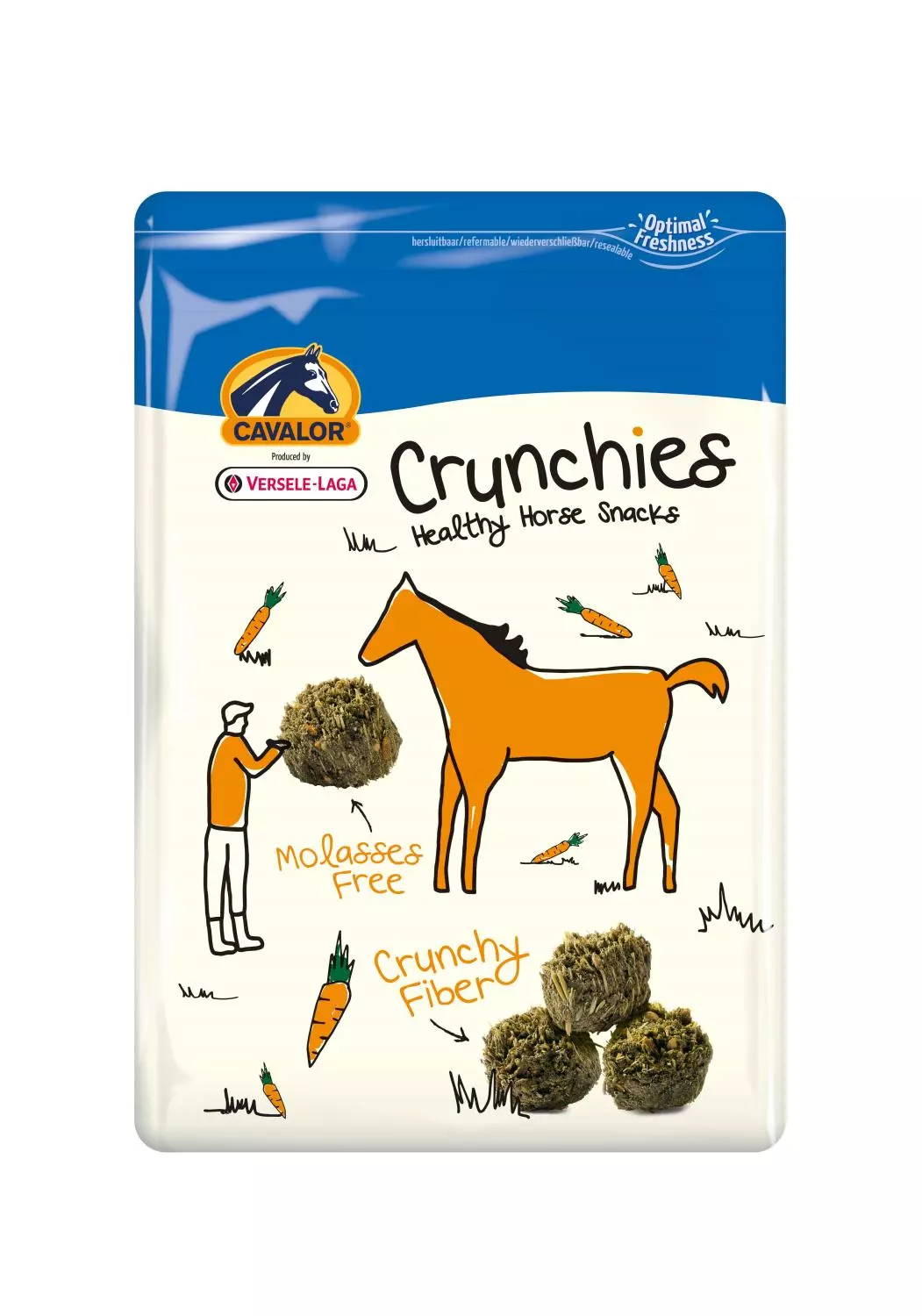 Cavalor Crunchies Hestegodt 1,5 kg