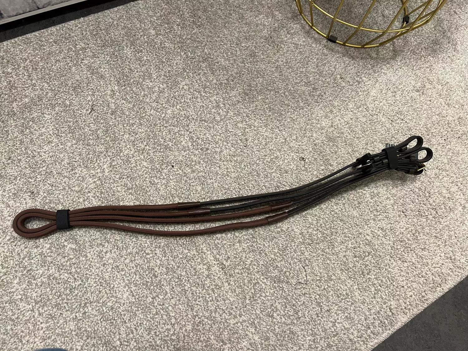 Heimer Gummitøyle Brun 15mm