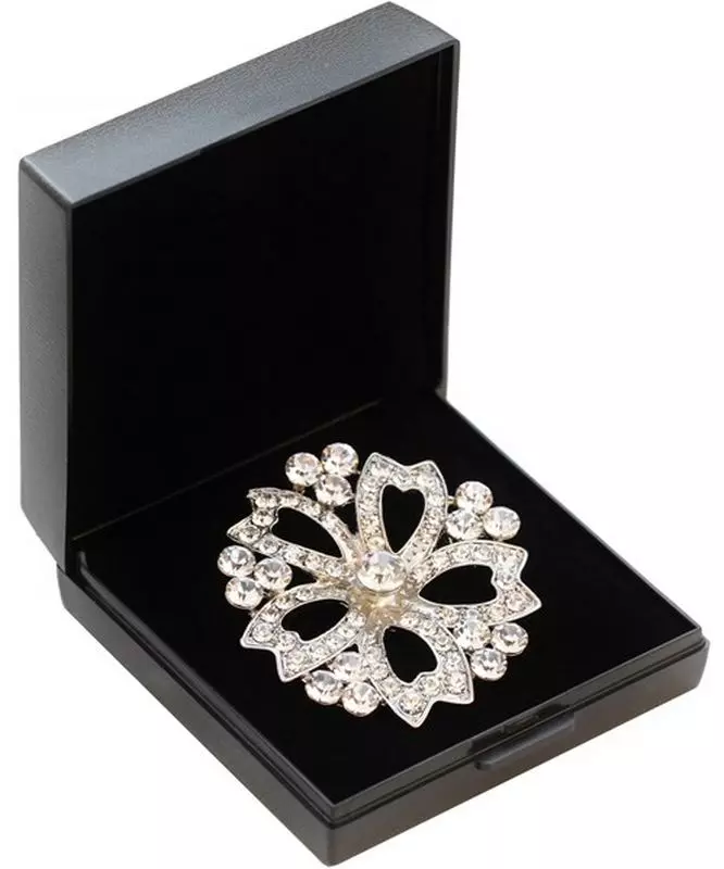 SD Design Classic Brosje Crystal