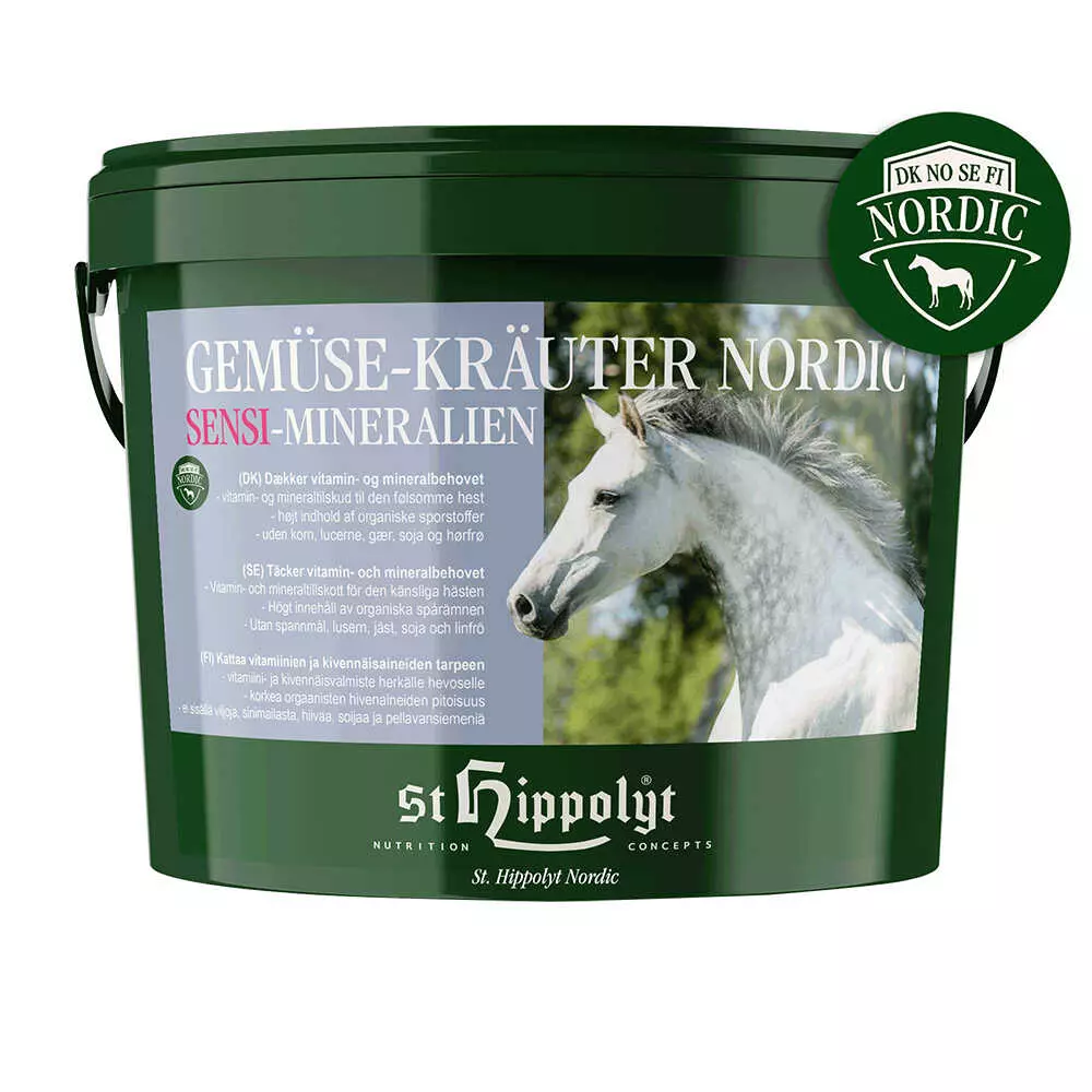 St Hippolyt Gemüse-Kräuter-Sensi-Mineralien Nordic 10 kg