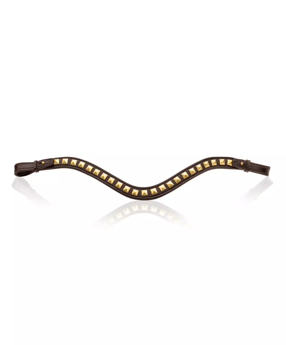 Utzon Pyramids Brun/Messing