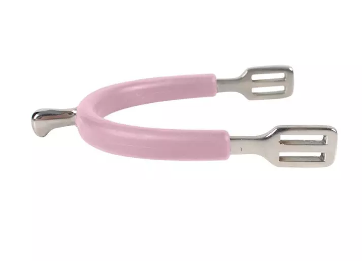 Hansbo Sport Sporer - Gummikledde Rosa15 mm