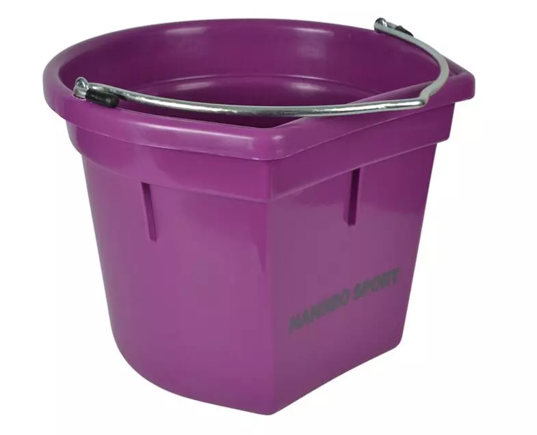 Hansbo Sport Bøtte med flat bakside 20 L - Lilla