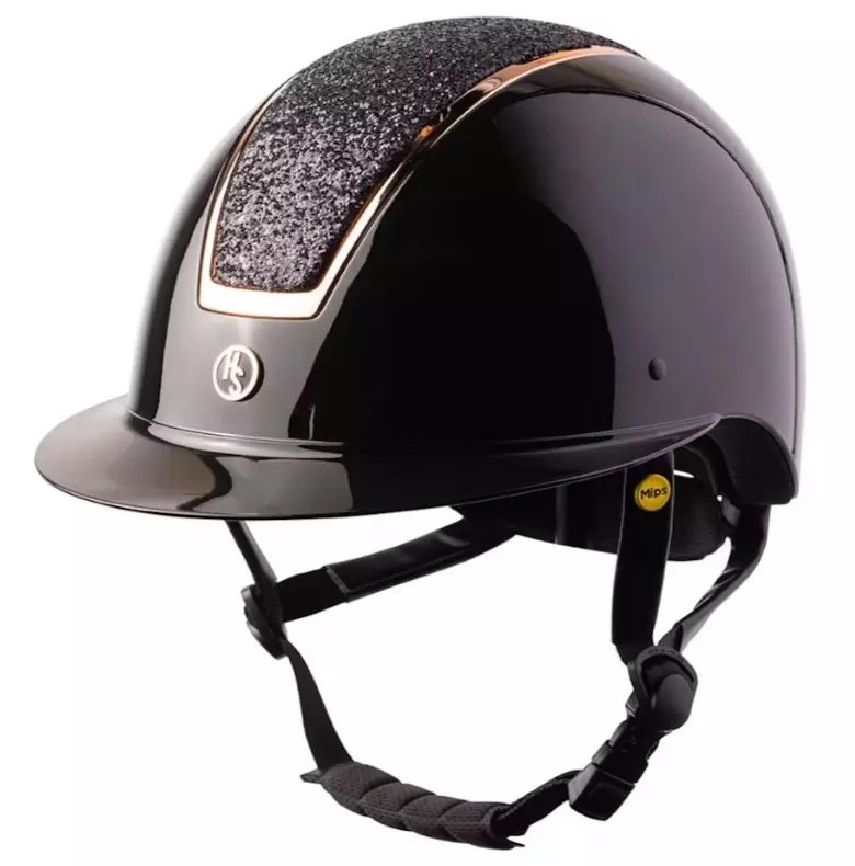 Hansbo Sport Vision Ridehjelm MIPS - Golden Chrome