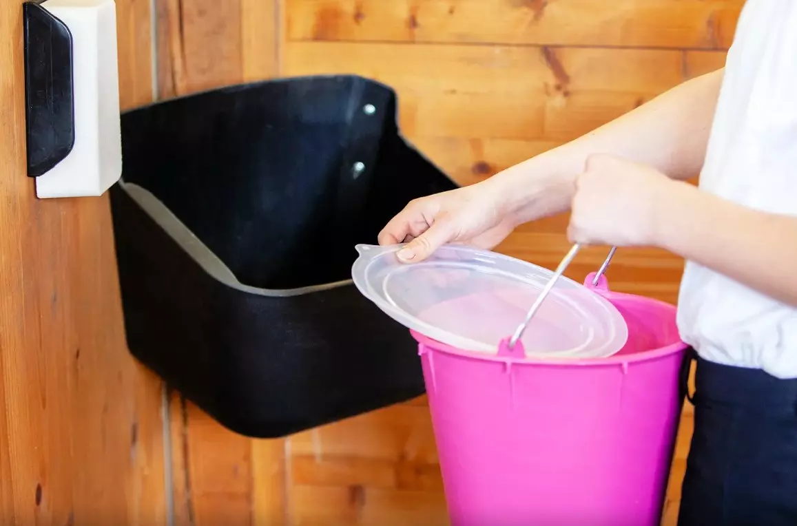 Lokk til 7-liter bøtte fra V-plast